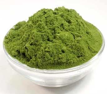 bowl of barley grass